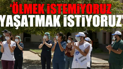 Diyarbakır'da sağlık çalışanları iş bıraktı