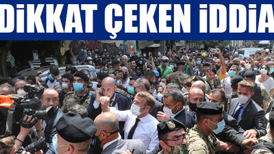 Emmanuel Macron'un Beyrut ziyaretine tepki yağıyor