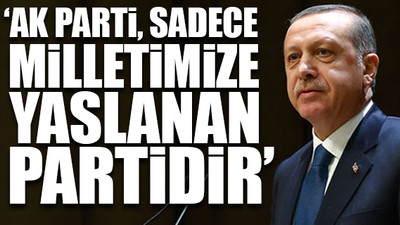 Erdoğan, AKP'nin Kuruluş Yıl Dönümünde konuştu