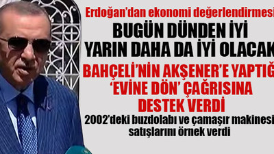 Erdoğan: Türkiye'nin tırmanışı sürüyor