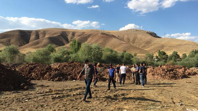 Erzincan'da toprağa gömülü erkek cesedi bulundu