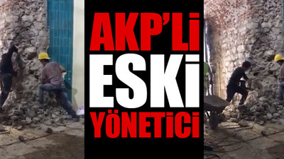 Galata Kulesi'nde hilti ile yıkımın sorumlusu...