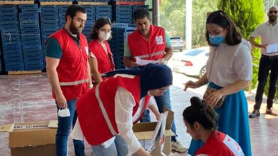 Halkın Kızılay’a verdiğini, Kızılay AKP’ye verdi