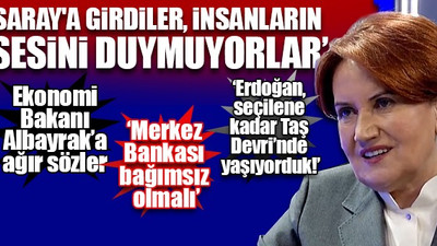 İYİ Parti Lideri Meral Akşener KRT TV'de gündemi değerlendirdi