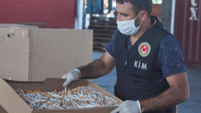 İzmir'de 40 milyon 980 bin dal kaçak sigara ele geçirildi