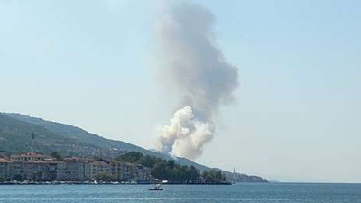 Kocaeli’de büyük orman yangını