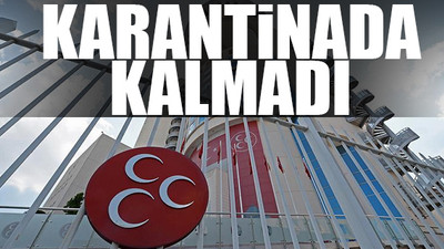 MHP'li vekil KKTC'de koronavirüse yakalandı
