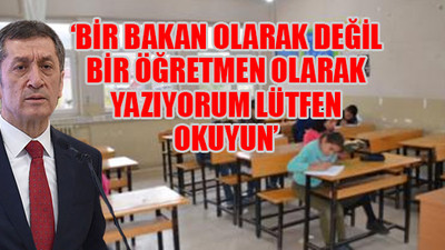 Milli Eğitim Bakanı Selçuk'tan flaş açıklamalar