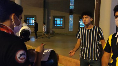 Polisin maske sorduğu genç: Maske zorunluluğundan haberim yok