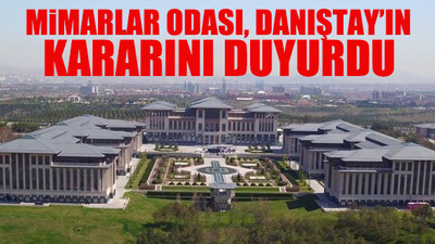 Sarayın kaçak ve hukuka aykırı olduğu tescillendi