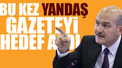 Soylu, yayınlanan köşe yazısına çok kızdı 