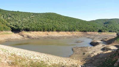 Tekirdağ'daki gölet kuruyor: 'Böyle kuraklık görmedik'