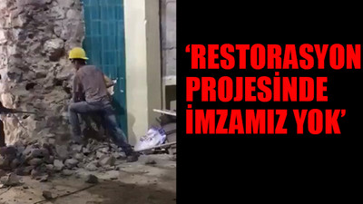 Vakıflar Genel Müdürlüğü Bilim Kurulu üyesi Galata Kulesi'ndeki yıkım sonrası istifa etti