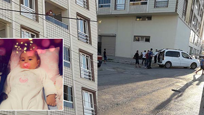 1.5 yaşındaki Ceylin, 5. kattan düşerek yaşamını yitirdi