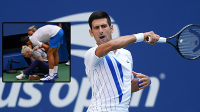 ABD Açık'ta Djokovic diskalifiye edildi