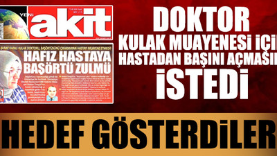 Akit'ten başörtüsü provokasyonu