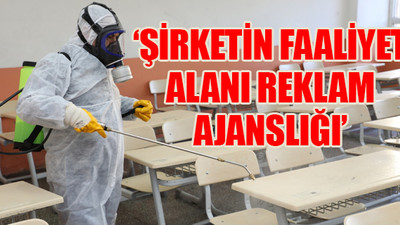 AKP'li belediyeden 21 günlük şirkete milyonluk dezenfeksiyon ihalesi