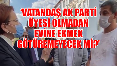 AKP'li yöneticilerin 'ekmeği ile oynadığı' yurttaş feryat etti