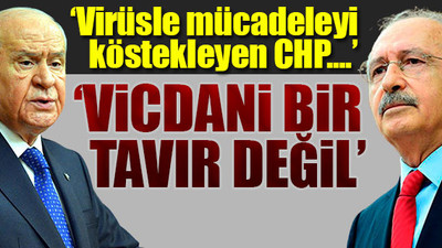Bahçeli TTB'yi ziyaret eden Kılıçdaroğlu'nu hedef aldı