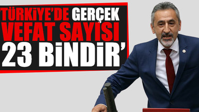 CHP'li Adıgüzel'den koronavirüs vaka ve ölüm sayıları hakkında flaş iddia