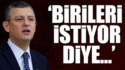 CHP'li Özgür Özel'den 'ittifak' açıklaması