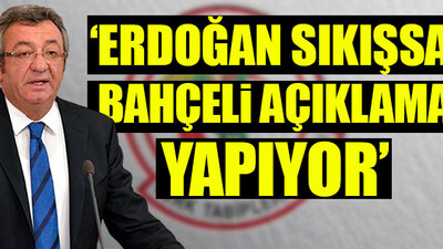CHP’li Engin Altay: Bahçeli’yi sağlığına kavuşturanlar da TTB üyeleriydi