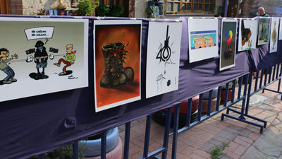 Çizgi-Yorum Karikatür Sergisi Kartal’da Açıldı