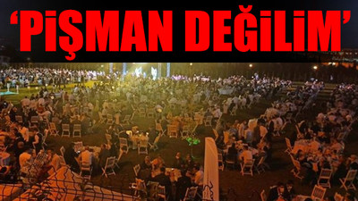 Düğün yasaklarını çiğneyen AKP'li vekilden ilginç savunma