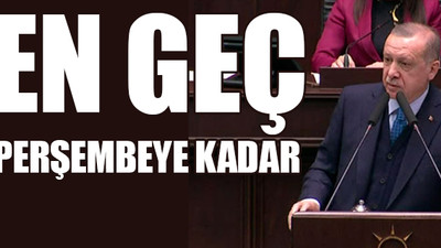 Erdoğan'ın katılacağı program öncesi vekillere Covid-19 testi zorunluluğu 