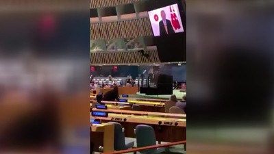 Erdoğan konuşurken İsrail büyükelçisi salonu terk etti