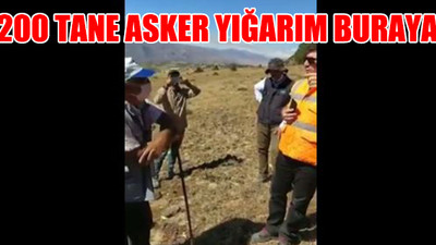 Erzincan'da maden şirketi köylüleri tehdit etti