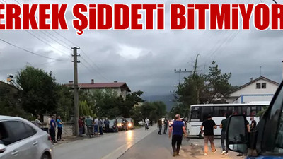 Eski eşini sokak ortasında bacağından vurdu