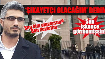 Gazeteci Barış Pehlivan darp olayını anlattı