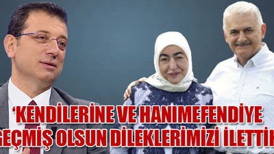 İmamoğlu'ndan Yıldırım ailesine geçmiş olsun telefonu