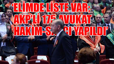 İstanbul Barosu Başkanı Durakoğlu'ndan bomba iddialar...