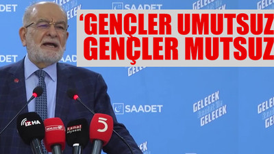 Karamollaoğlu, gençler arasındaki işsizliğe dikkat çekti