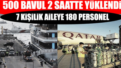 Katar kraliyet ailesi, 2 kamyon valizle Türkiye’ye geldi