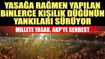 'Milletvekilinin oğlu gerdeğe girecek diye binlerce kişi hastaneye girecek'