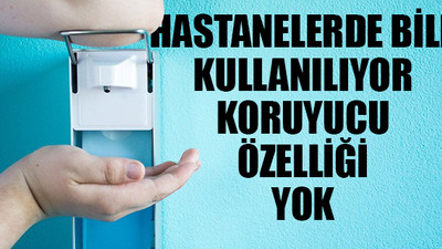 Sahte dezenfektan iddiası...