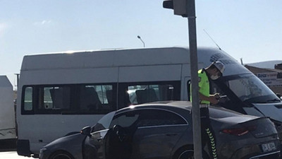 Süper Lig futbolcusu trafik kazası geçirdi