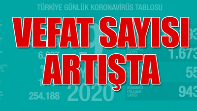 Türkiye'nin son koronavirüs tablosu açıkladı