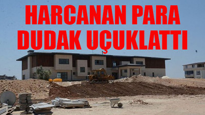 Valiye saray gibi konut