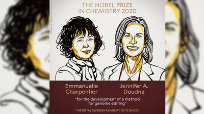 2020 Nobel Kimya Ödülü'nün kazananları açıklandı