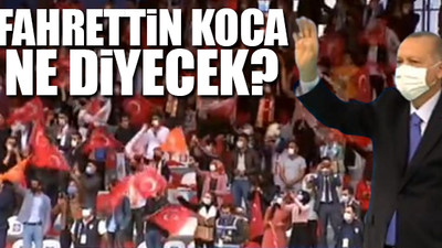 AKP kongresinde salgın unutuldu