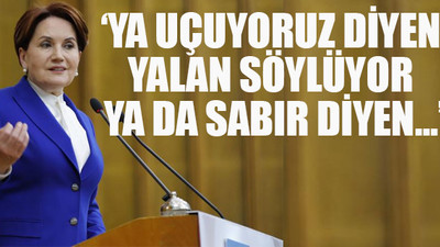 Akşener'den, Bahçeli'nin 'askıda ekmek' kampanyasına tepki