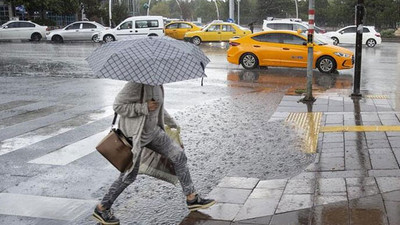 Ankara'da kuvvetli sağanak ve fırtına uyarısı