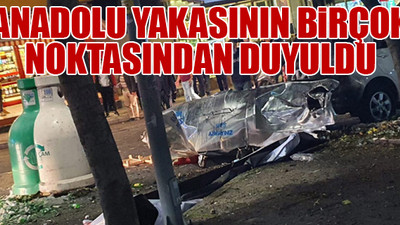 Ataşehir'de şiddetli patlama