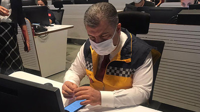 Bakan Koca, 112 komuta merkezini ziyaret etti