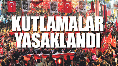 Bakanlıktan 29 Ekim Cumhuriyet Bayramı kararı