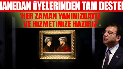 Başkan İmamoğlu, Fatih’in tablosunu Osmanlı Hanedanı fertleriyle buluşturdu